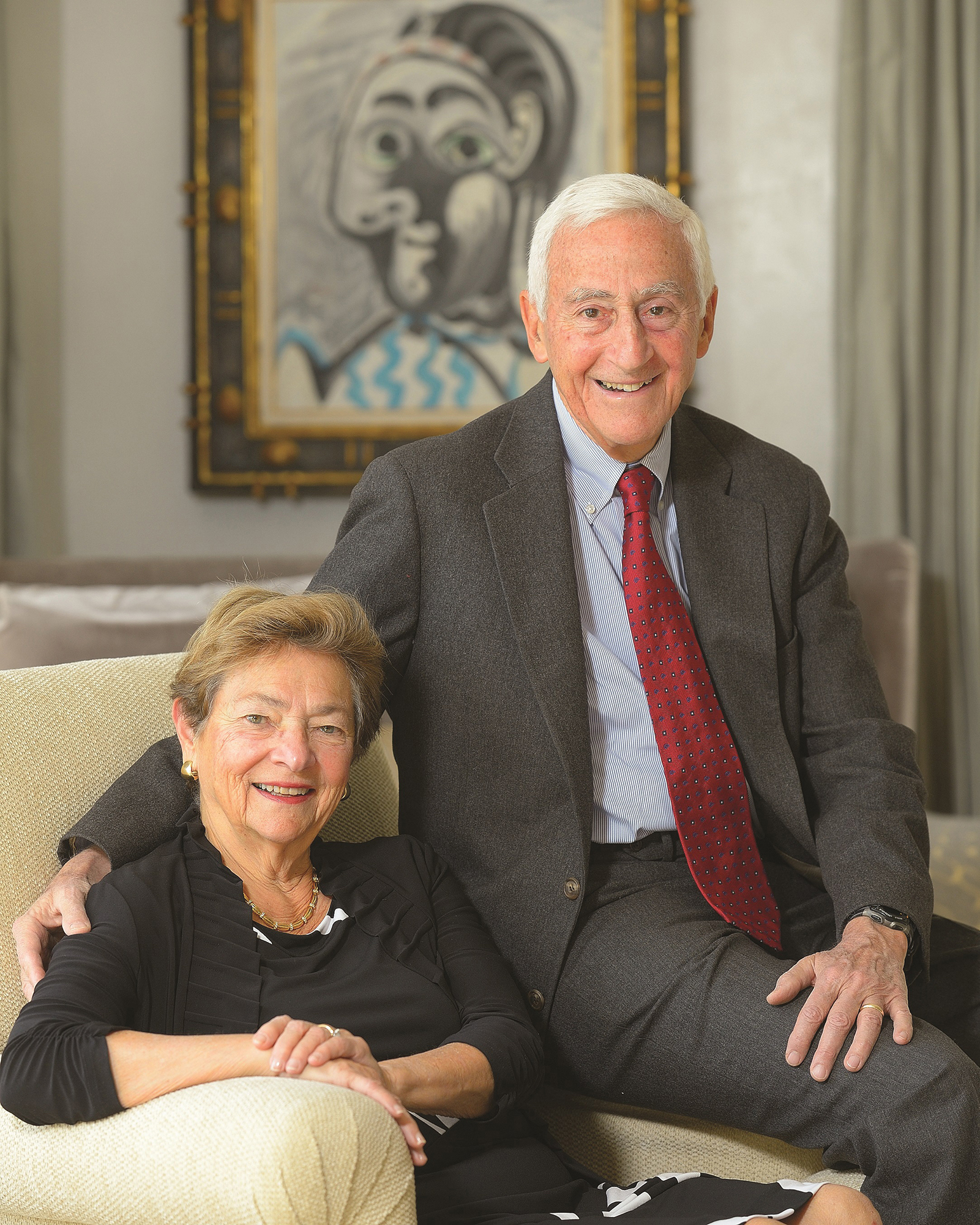 Diana and Roy Vagelos.