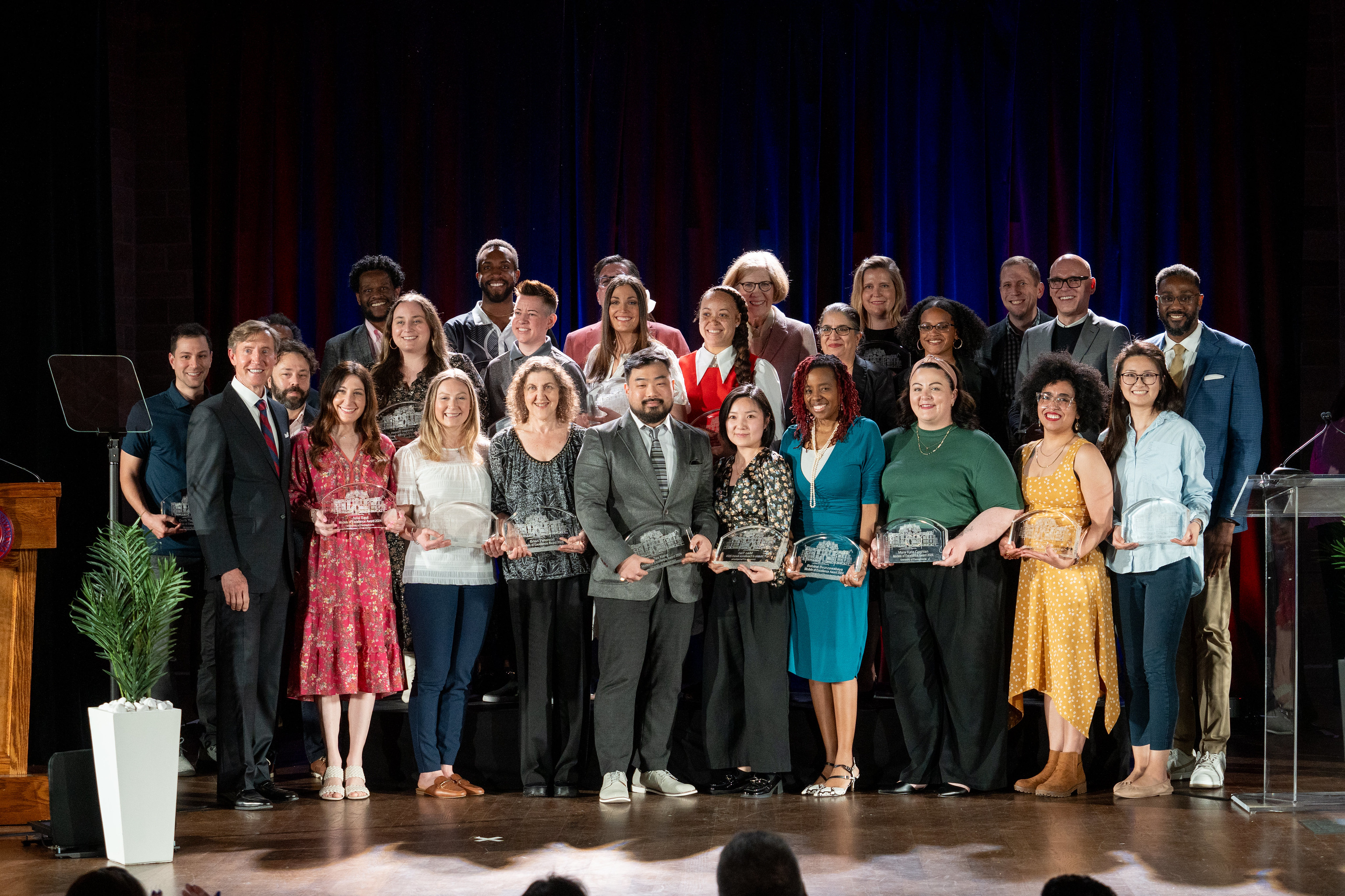 Fifty-two stellar staff members were honored at the 2024 Models of Excellence ceremony