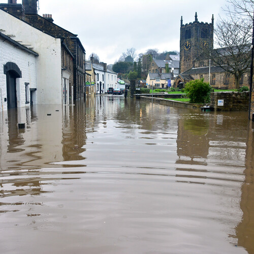 flooding in england streets