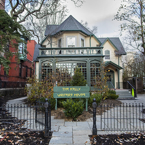 The Kelly Writers House entrance.
